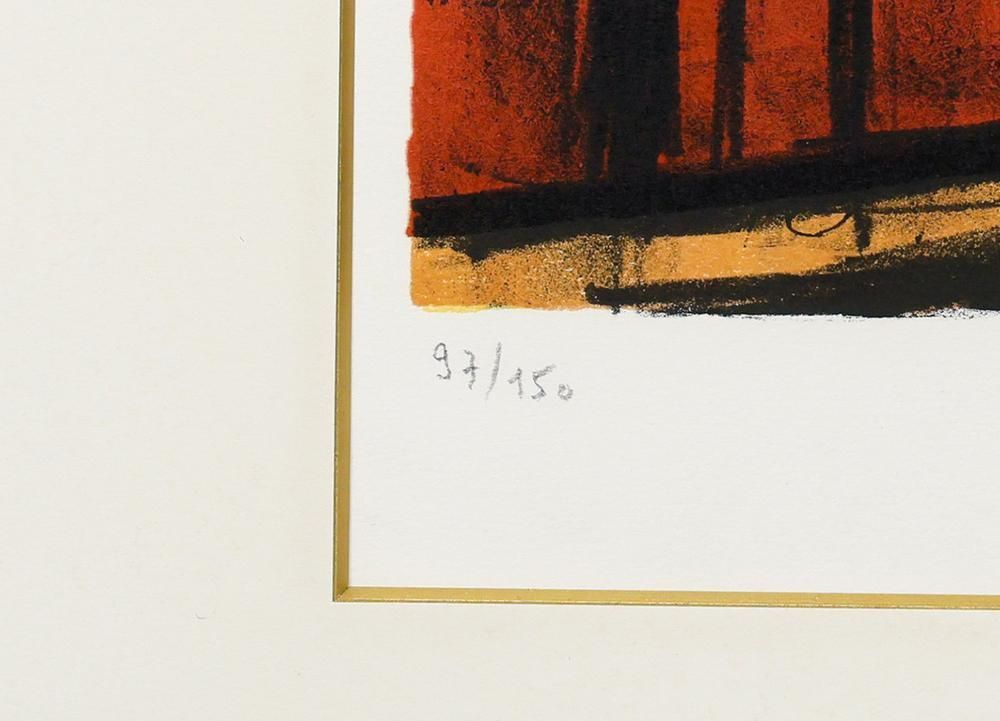 真作】【WISH】ベルナール・ビュッフェ Bernard Buffet「新