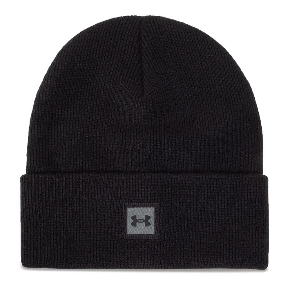 [アンダーアーマー] 帽子 UA Unisex Truckstop Beanie 001 日本 ONESIZE (FREE サイズ) [Black / / Pitch Gray] [Free Size]