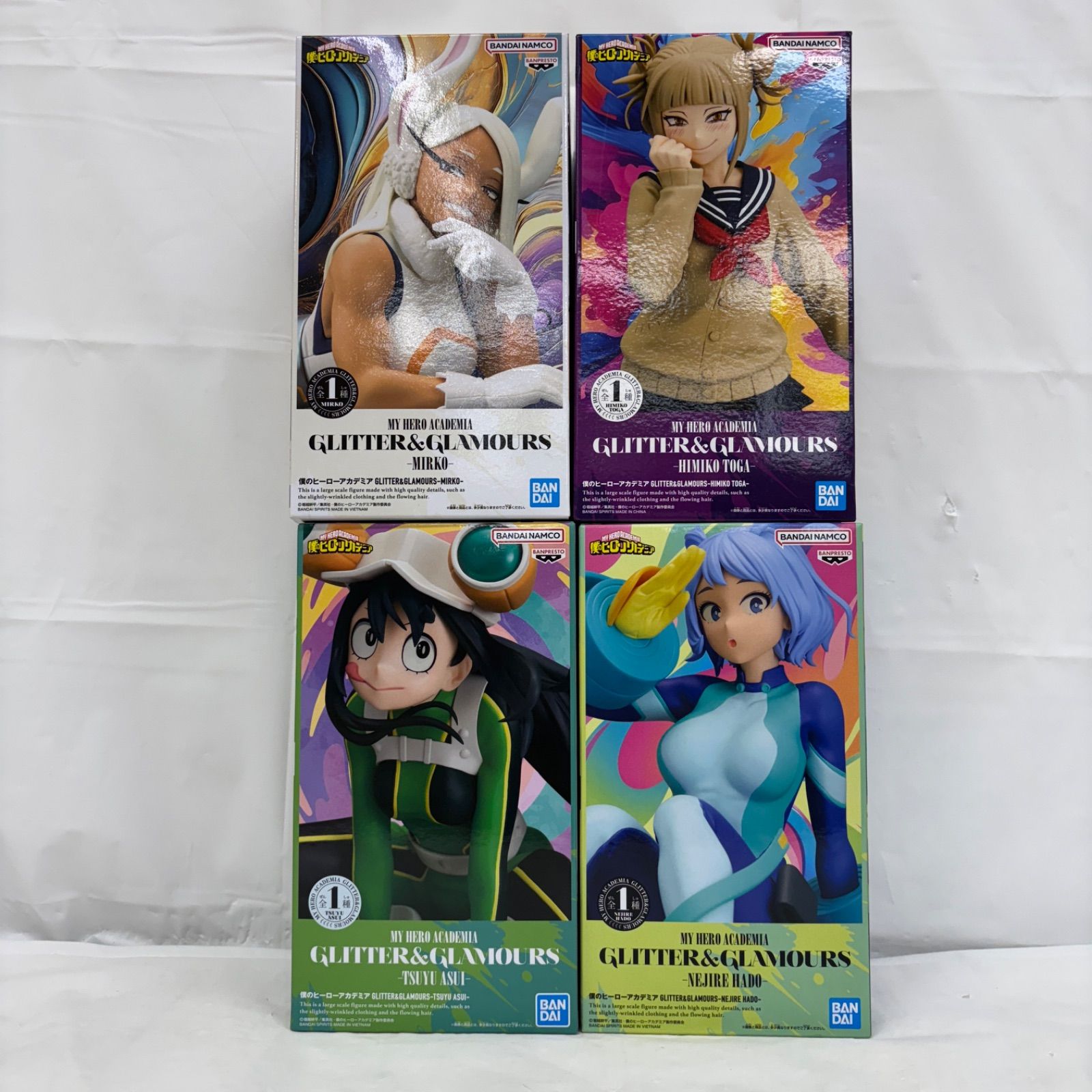 未開封 僕のヒーローアカデミア GLITTER & GLAMOURS 4個セット ミルコ