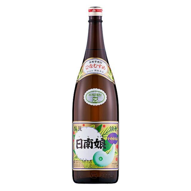 手づくり甕仕込み 日南娘(ひなむすめ) 25度 白麹 1800ml×4本 芋焼酎