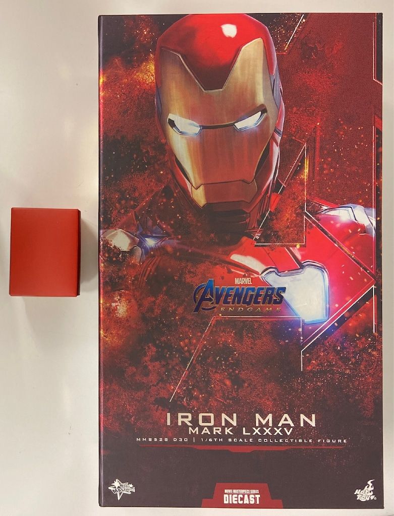 【赤字超特価，大人気】 HOTTOYS MOVIE MASTERPIECE DIECAST IRON MAN MARK 85 / DIECAST ヴァリアントヘッド付 MMS528 アメコミ