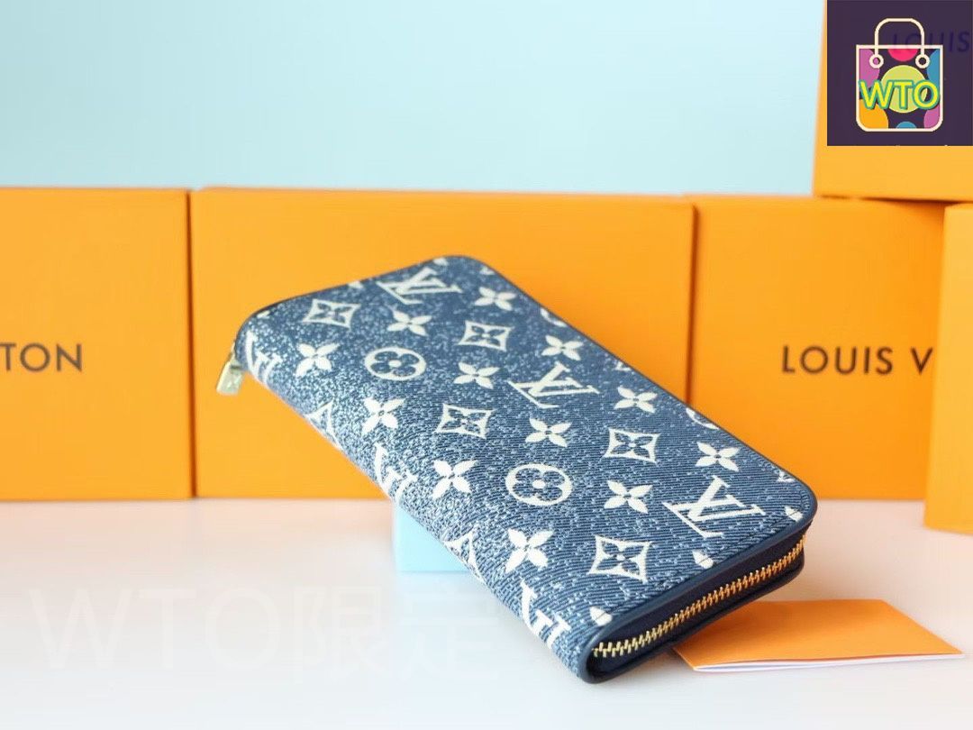 今日特価】Louis Vuitton ルイ・ヴィトン モノグラムデニムウォレット