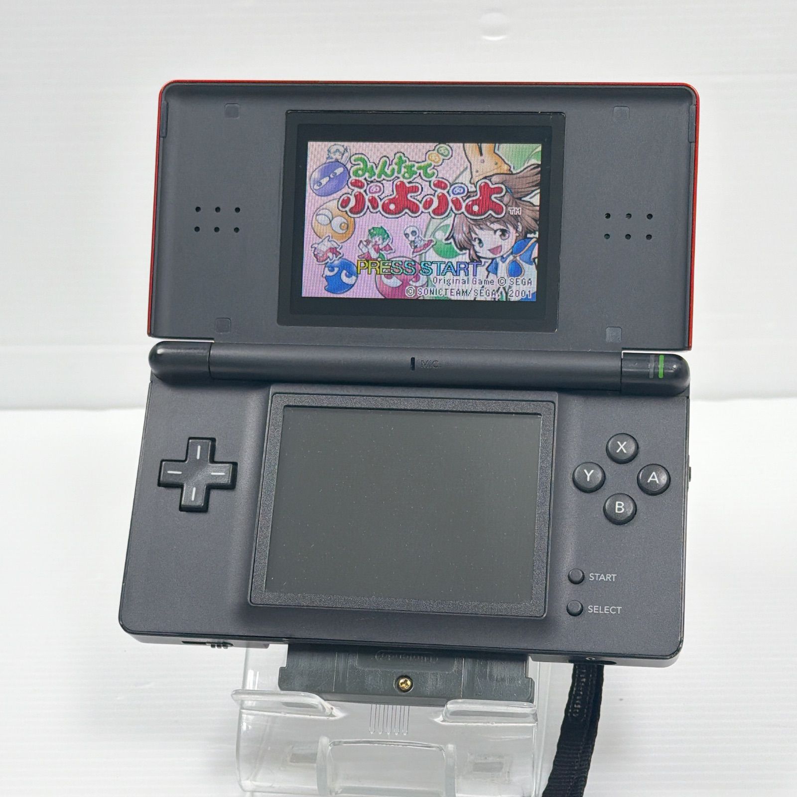 ★未使用品★極美品ニンテンドーDS Lite クリムゾン/ブラック【生産終了】訳 ☆未使用品☆極美品ニンテンドーDS Lite クリムゾン/ブラック【生産