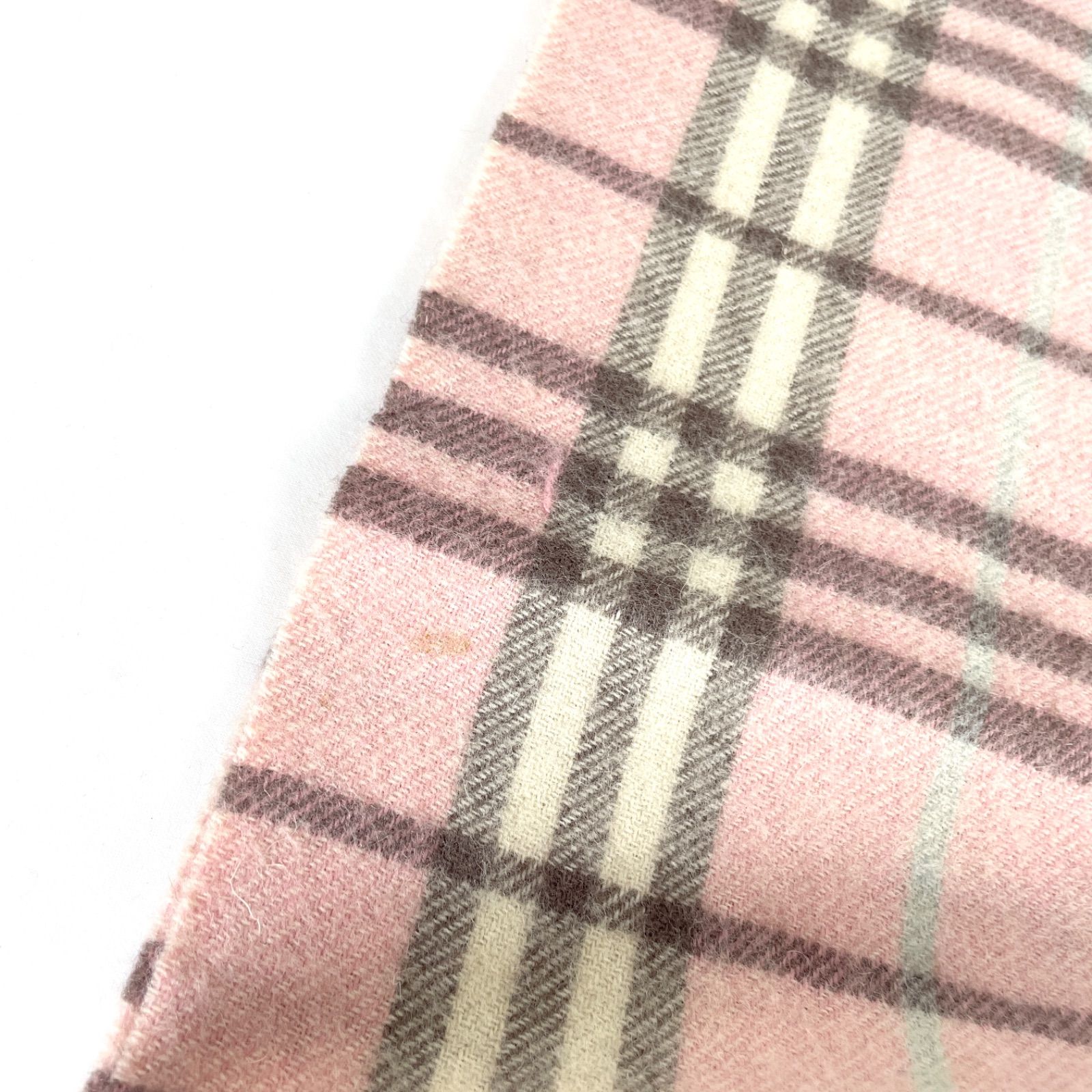 t2059 バーバリーロンドン マフラー チェック カシミア100