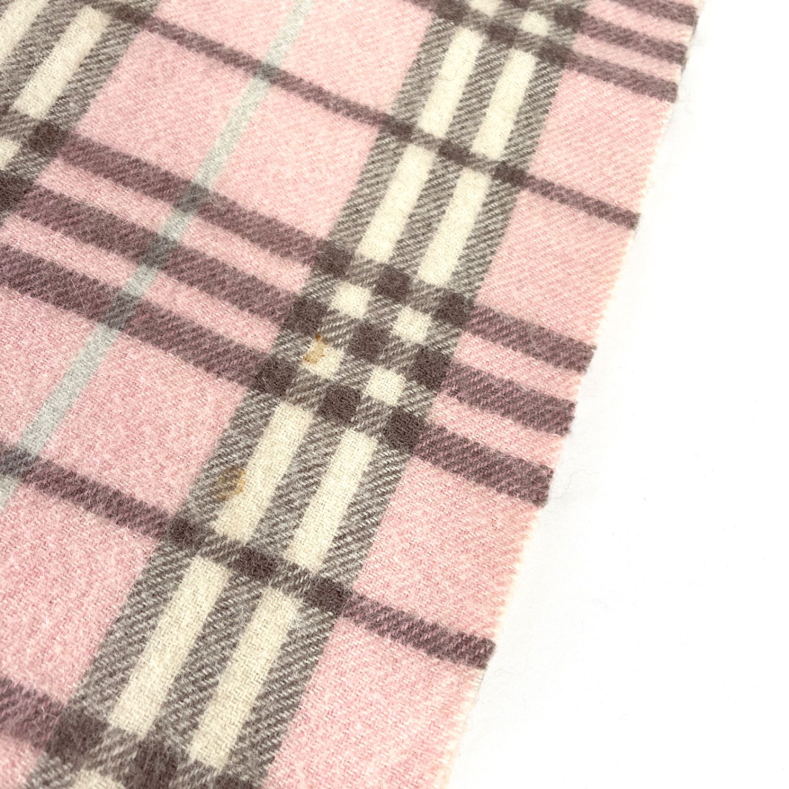 t2059 バーバリーロンドン マフラー チェック カシミア100