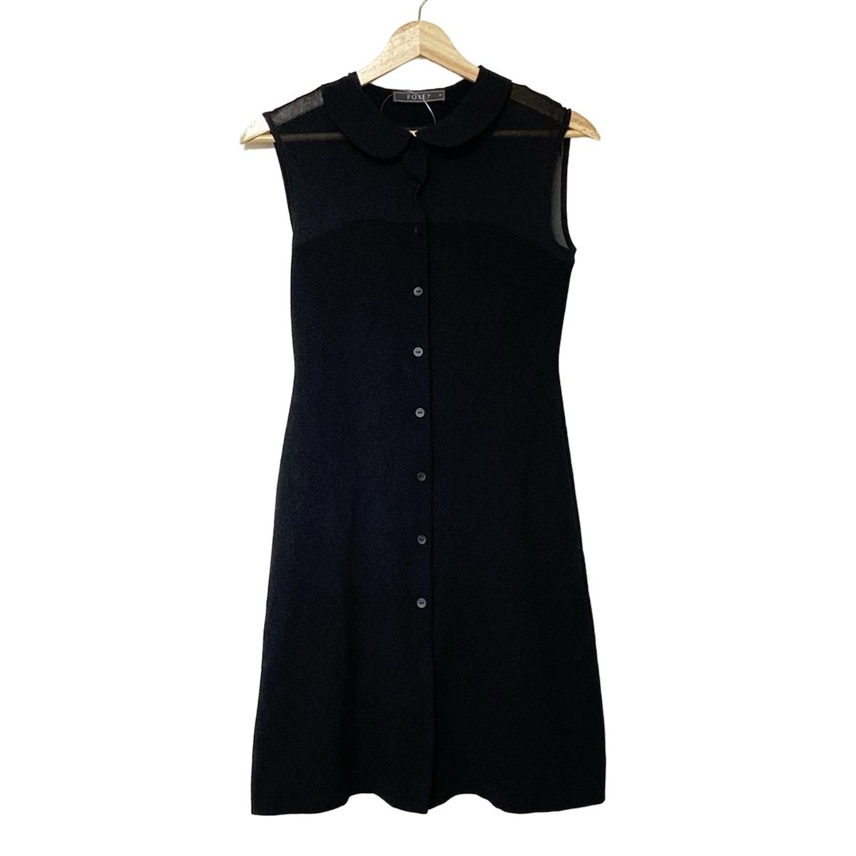 フォクシー ワンピース サイズ38 M レディース美品 - 25648 黒
