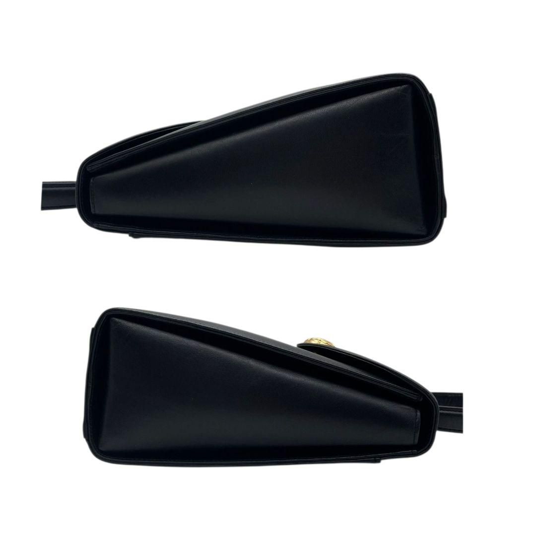 ジバンシー GIVENCHY ハンドバッグ フラップ レザー ブラック 黒