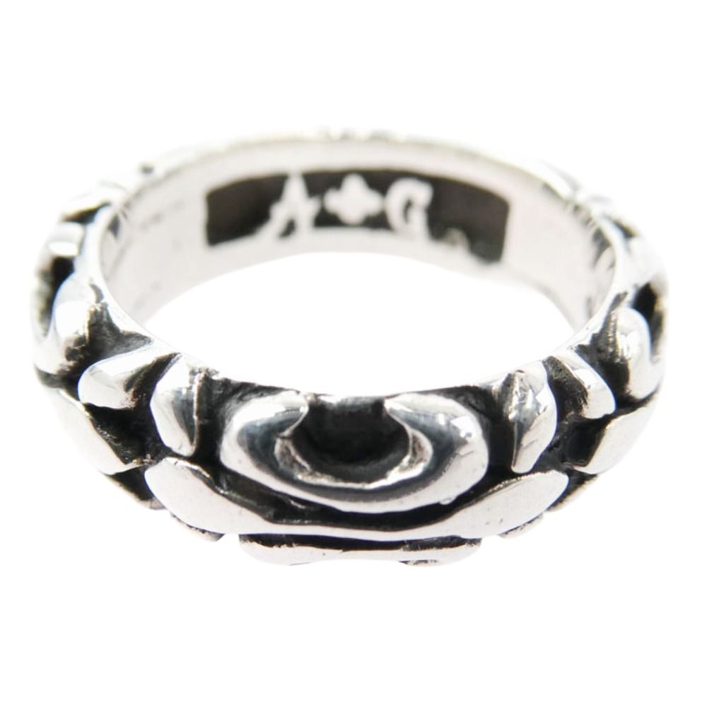 A&G エーアンドジー フレアバンド リング シルバー系 19.5号【中古