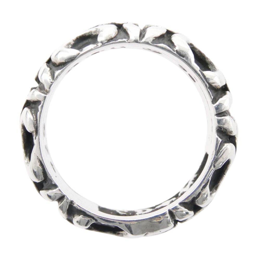 A&G エーアンドジー フレアバンド リング シルバー系 19.5号【中古