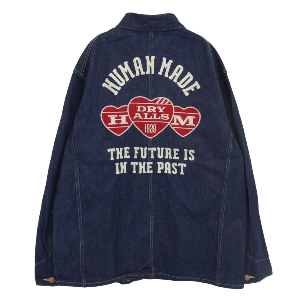 HUMAN MADE ヒューマンメイド 25SS DENIM COVERALL JACKET Indigo