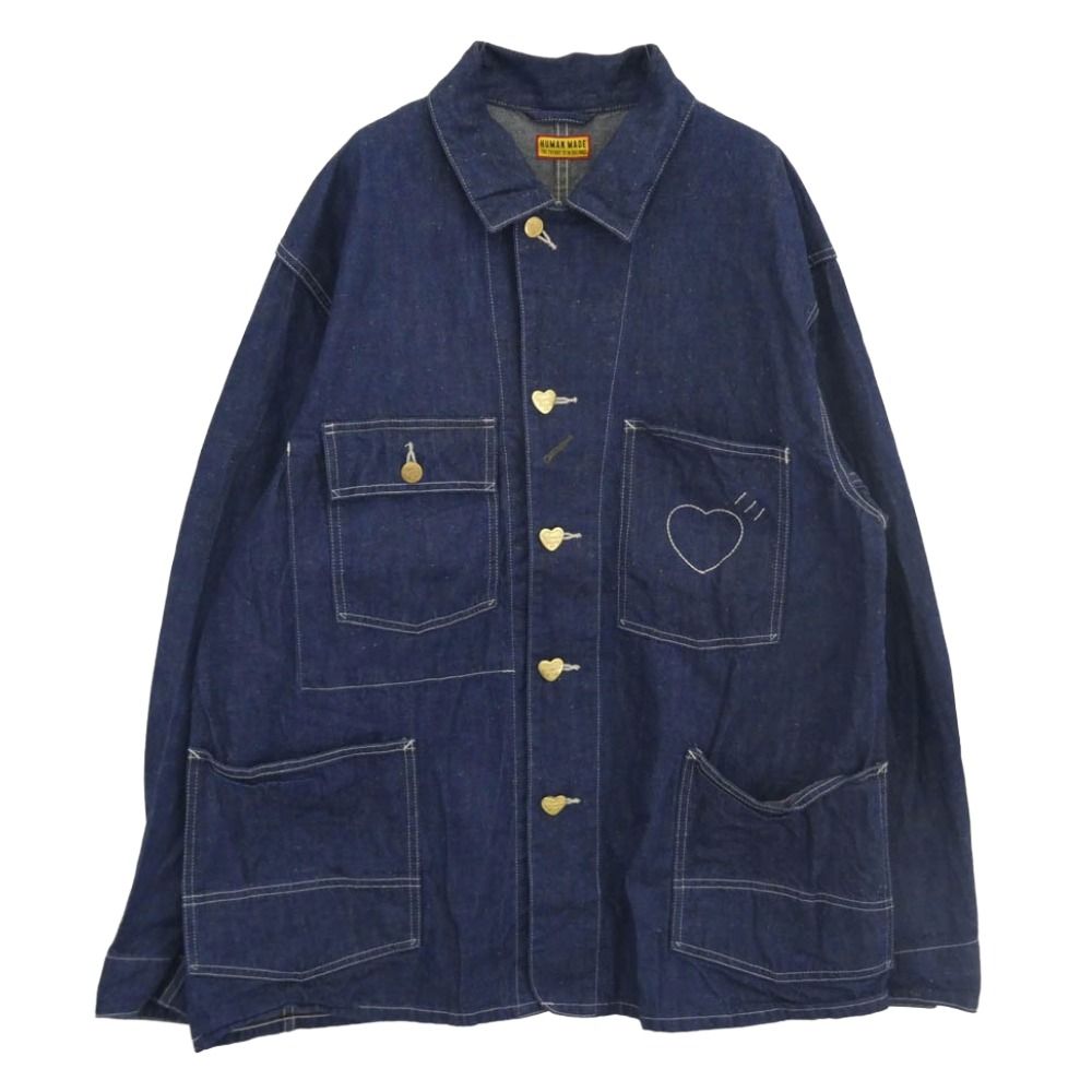 HUMAN MADE ヒューマンメイド 25SS DENIM COVERALL JACKET Indigo