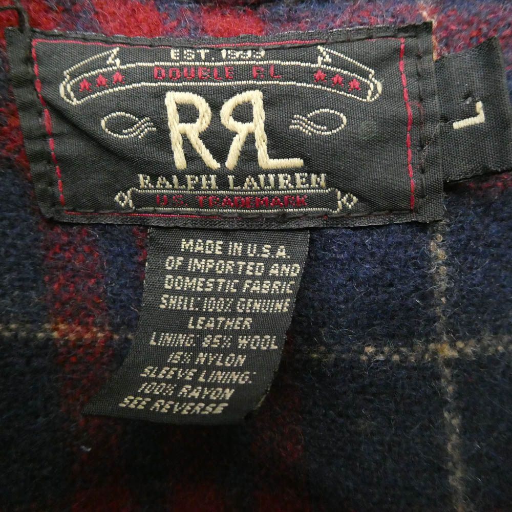 RRL ダブルアールエル 90s 初期 USA製 3スタータグ 三ツ星タグ A-2
