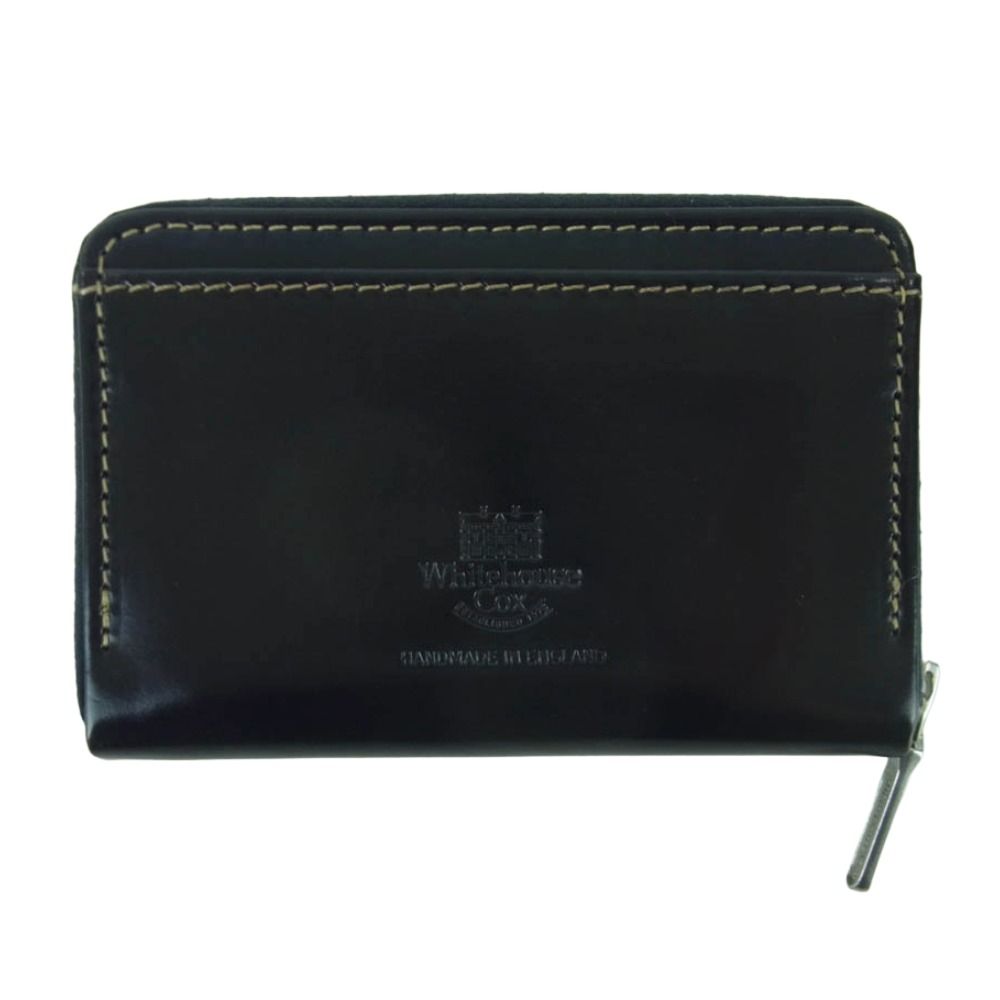 クリアランス WHITE HOUSE COX ホワイトハウスコックス S1941 ラウンドジップ コインケース 小銭入れ コンパクトウォレット  ブライドルレザー ダークネイビー系【美品】【】 Whitehouse Cox（ホワイトハウスコックス） 【 S 1941 】 MINI