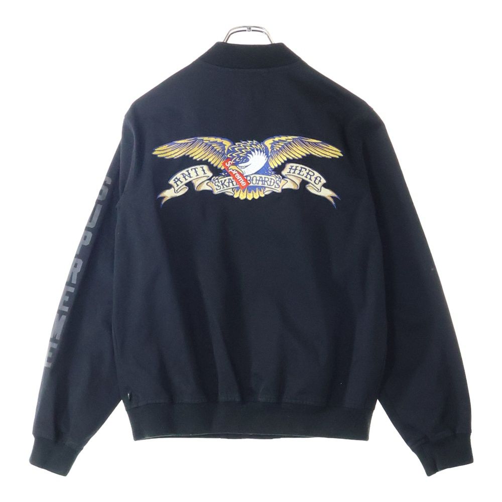 SUPREME (シュプリーム) 16SS ×ANTI HERO Bomber Jacket ×アンタイ
