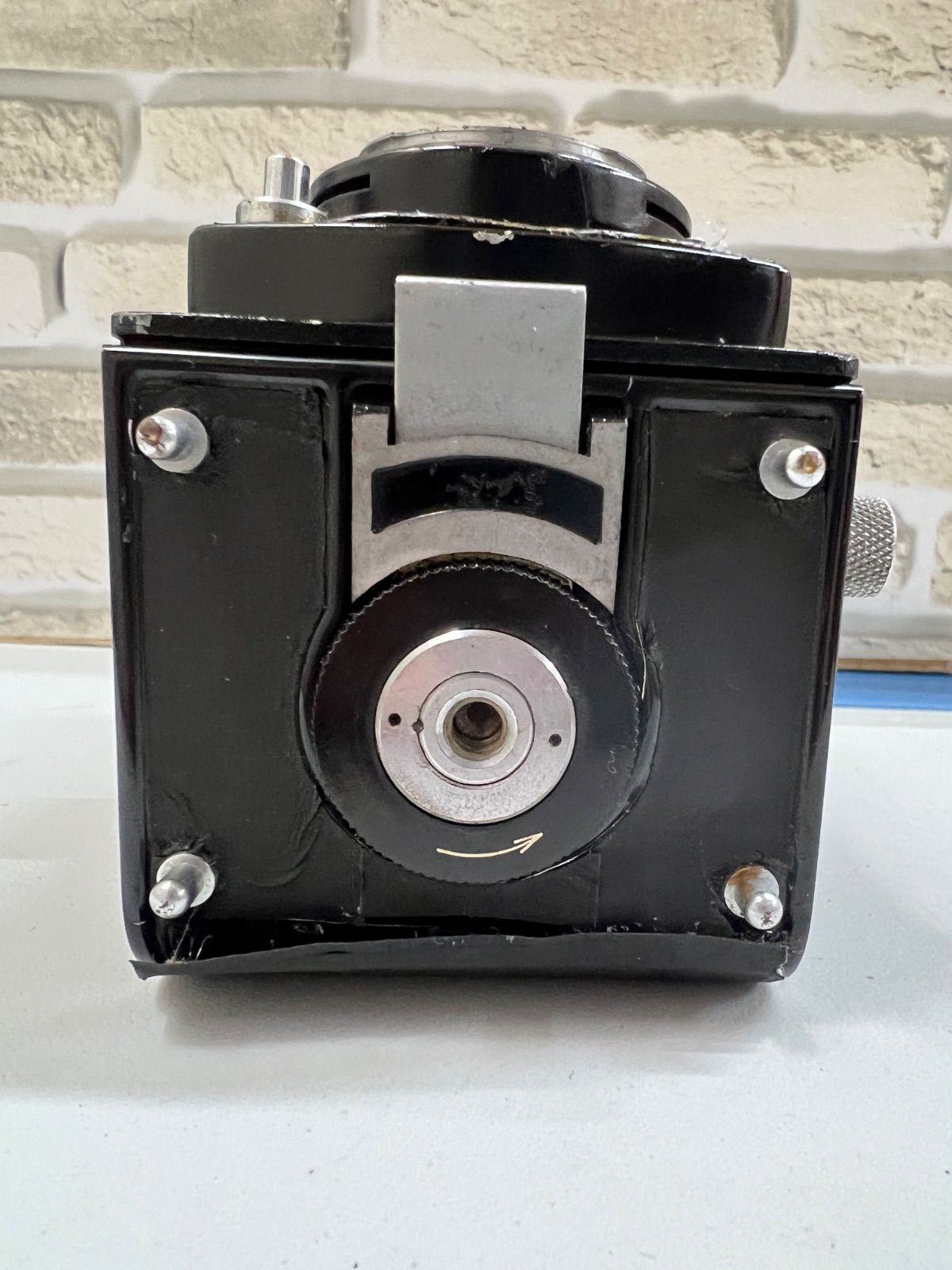 O7-57】◇ ALPENFLEX 二眼レフカメラ レトロ アンティーク ジャンク