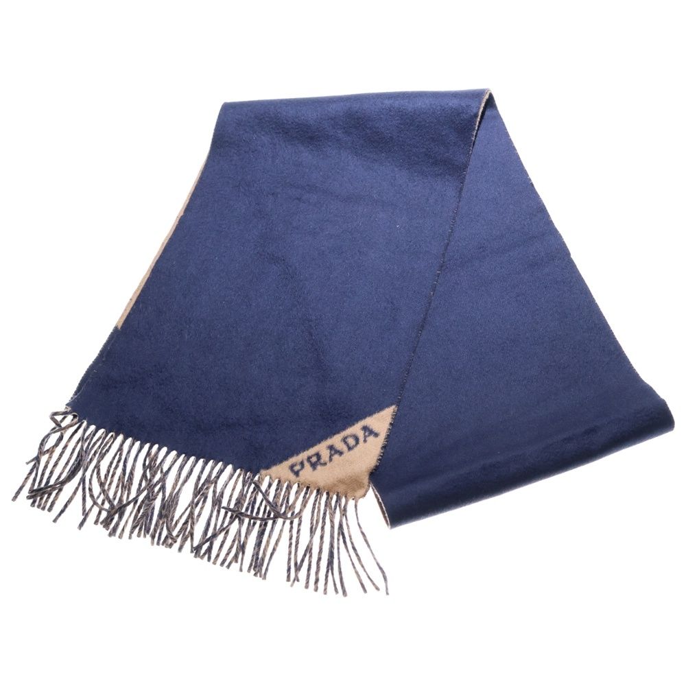 PRADA (プラダ) 2トーンカラー カシミア マフラー ストール 2FS055