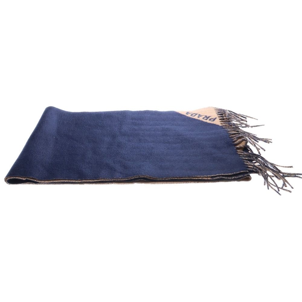 PRADA (プラダ) 2トーンカラー カシミア マフラー ストール 2FS055