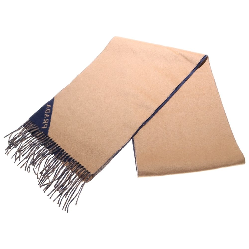 PRADA (プラダ) 2トーンカラー カシミア マフラー ストール 2FS055