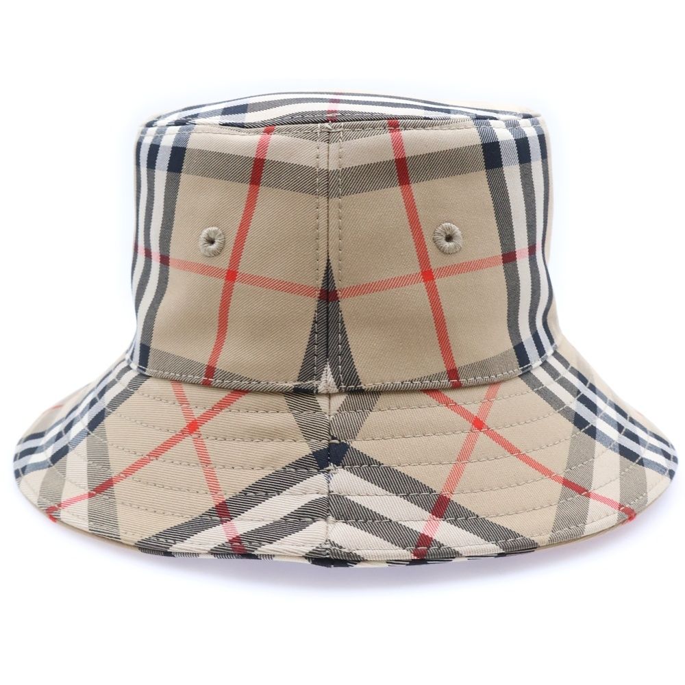 BURBERRY (バーバリー) ノバチェック バケットハット 帽子 ベージュ