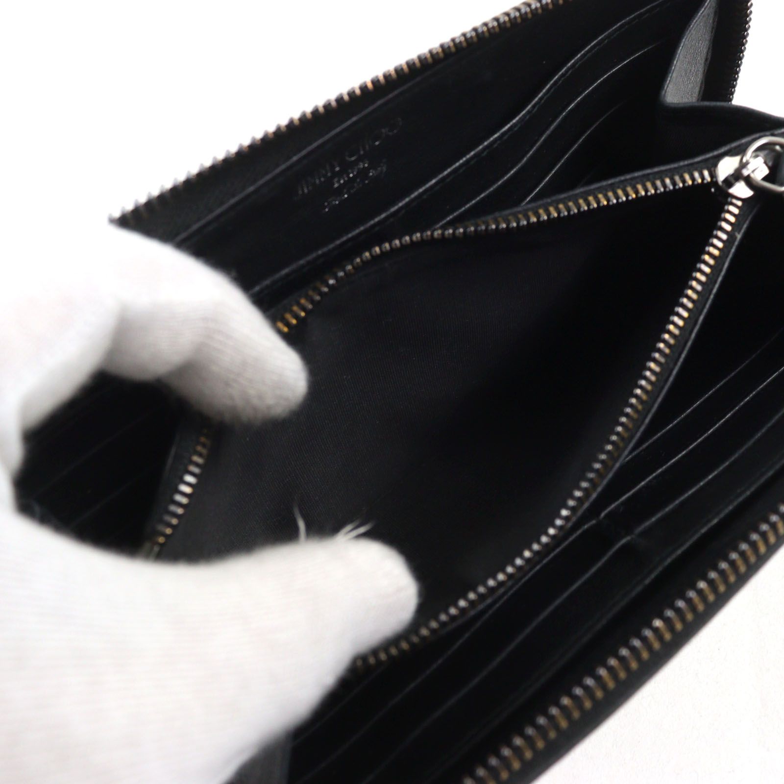 ドンドン見直し】人気○JIMMY CHOO ジミーチュウ カーフレザー