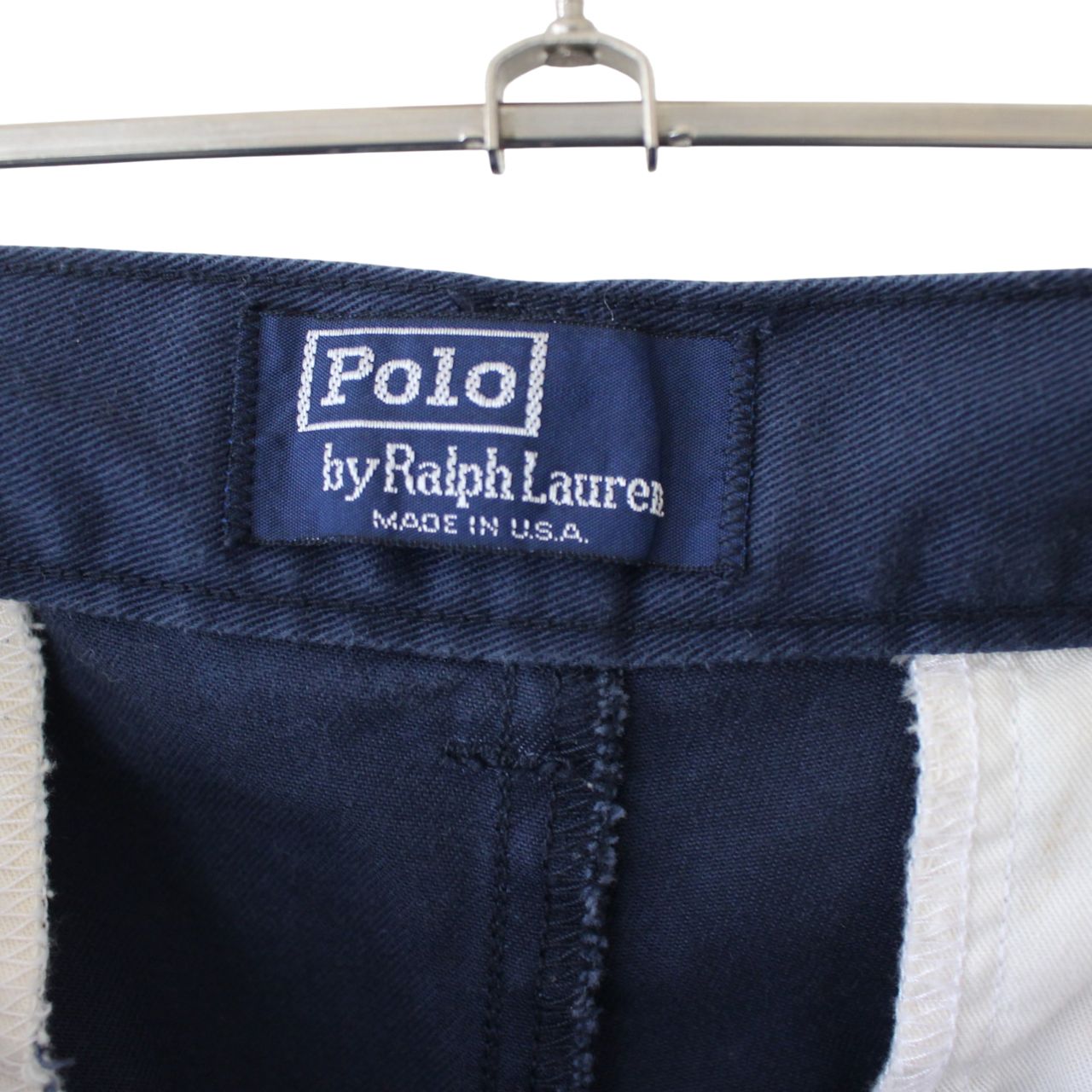 デッドストック　初期タグ90s ポロラルフローレン　USA製　チノ　ネイビー 90's Polo by Ralph Lauren 