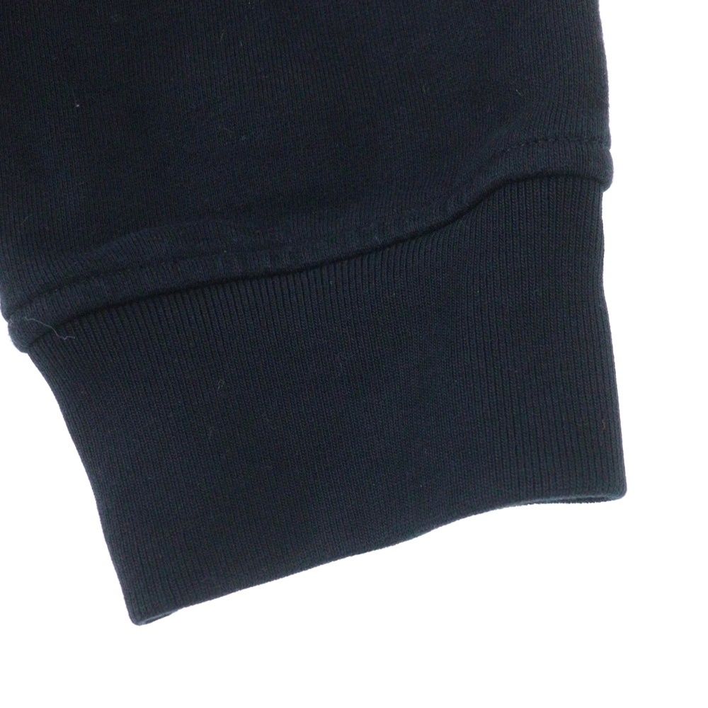 HERMES (エルメス) レザーパッチ ステッチデザイン プルオーバー