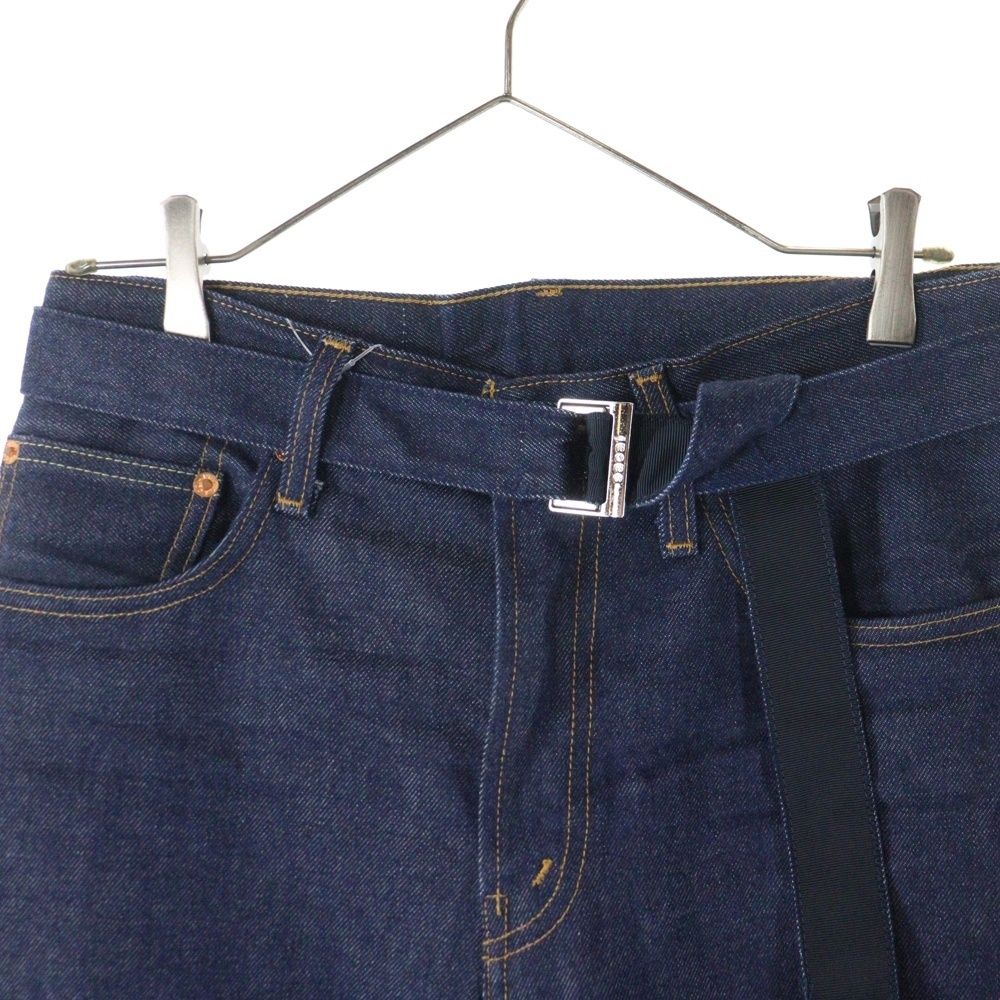 Sacai (サカイ) 25SS ×LEVI'S Denim Pants リーバイス リジット ベルト