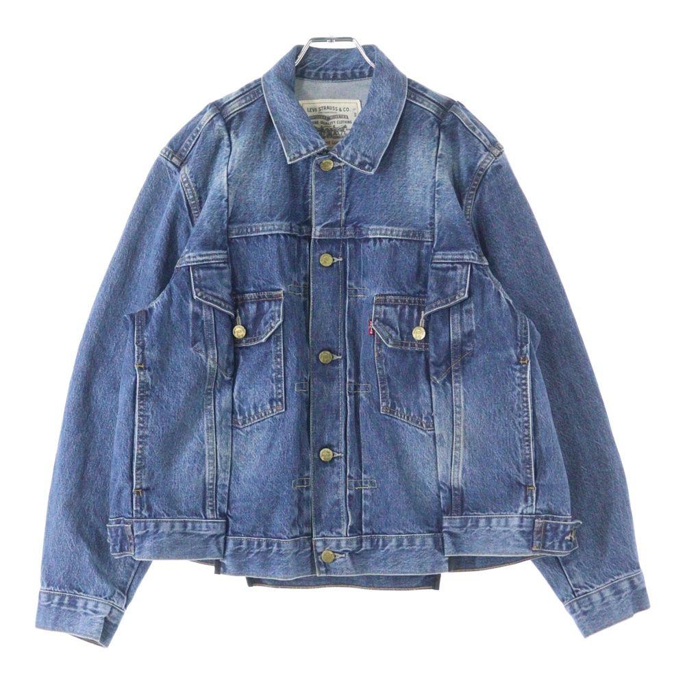 Sacai (サカイ) 25SS ×LEVI'S Men's Denim Jacket リーバイス デニム