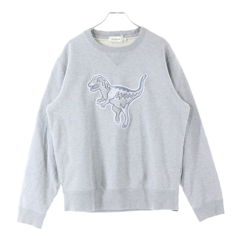 COACH (コーチ) Sweatshirt ロゴ刺繍 セール中 クルーネックスウェット