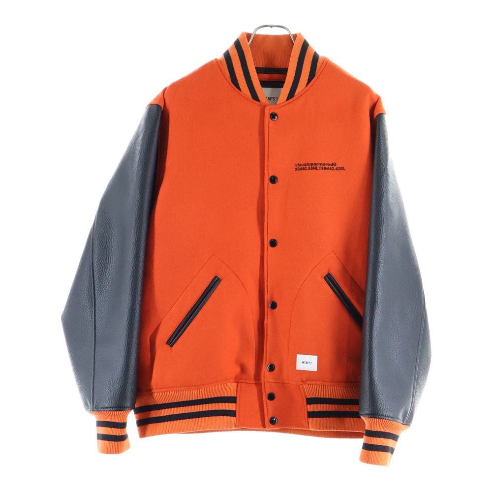 WTAPS (ダブルタップス) 18AW CLUB JACKET バック刺繍ロゴ スリーブ