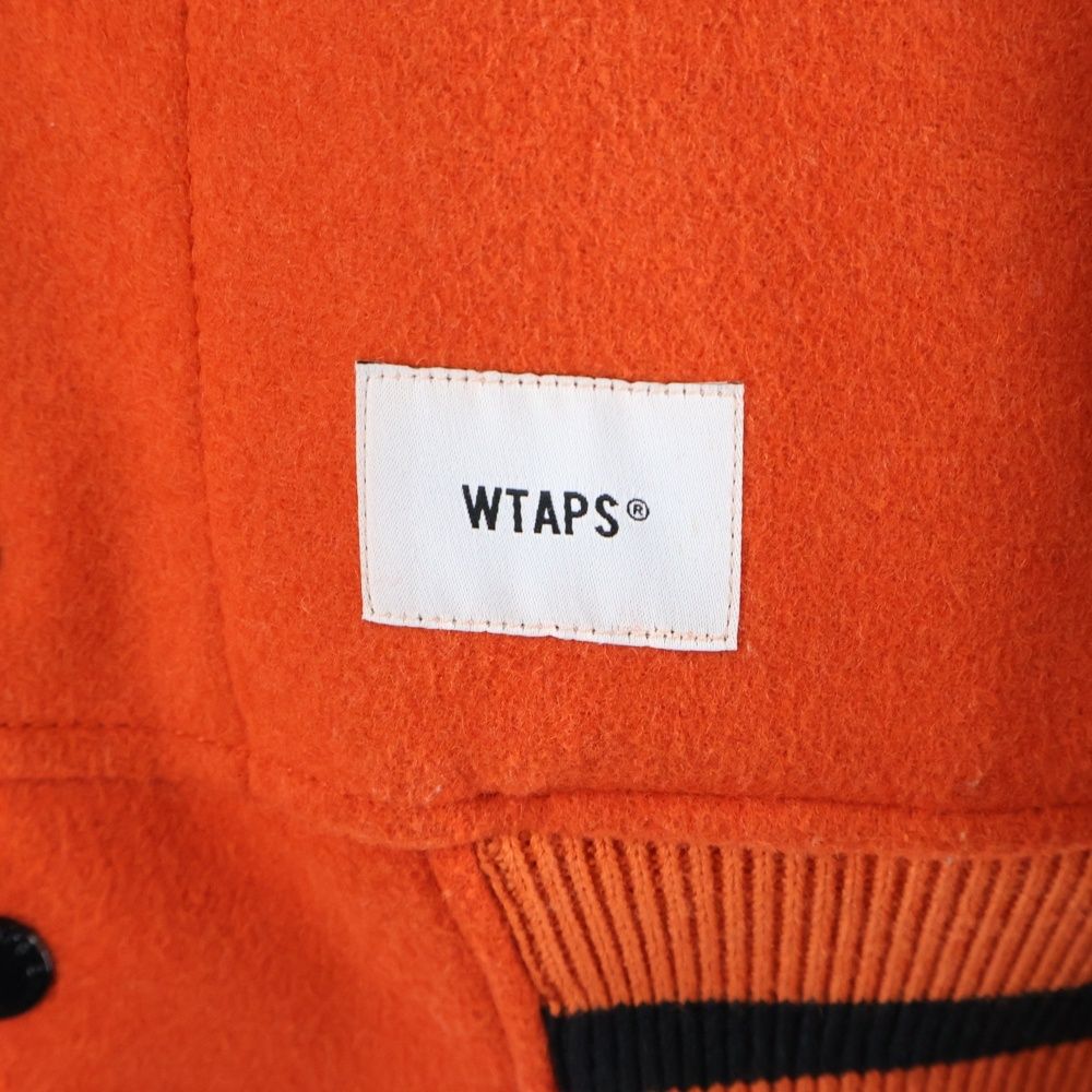 WTAPS (ダブルタップス) 18AW CLUB JACKET バック刺繍ロゴ スリーブ