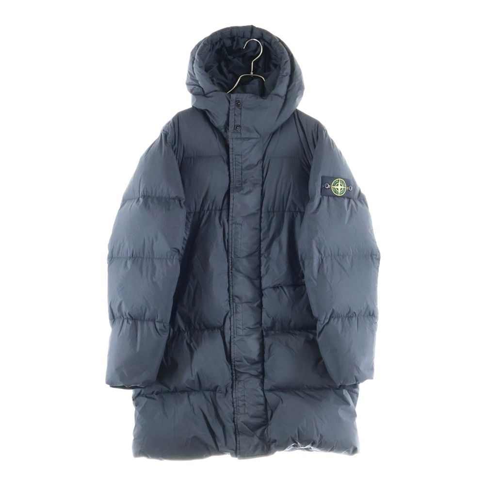 STONE ISLAND (ストーンアイランド) Crinkle Reps Hooded Down Long