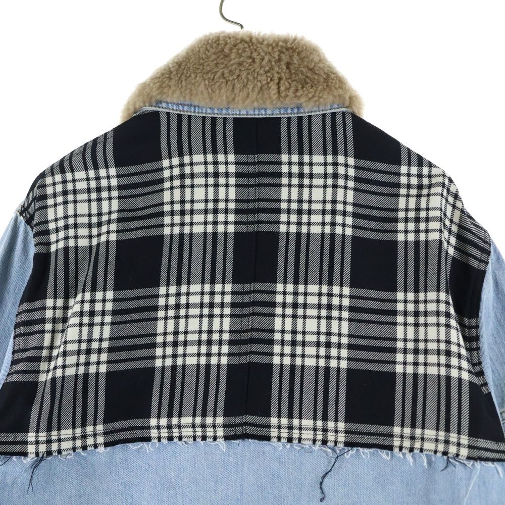 MARNI (マルニ) MULTI POCKET DENIM SHEEP CHECK JACKET マルチ