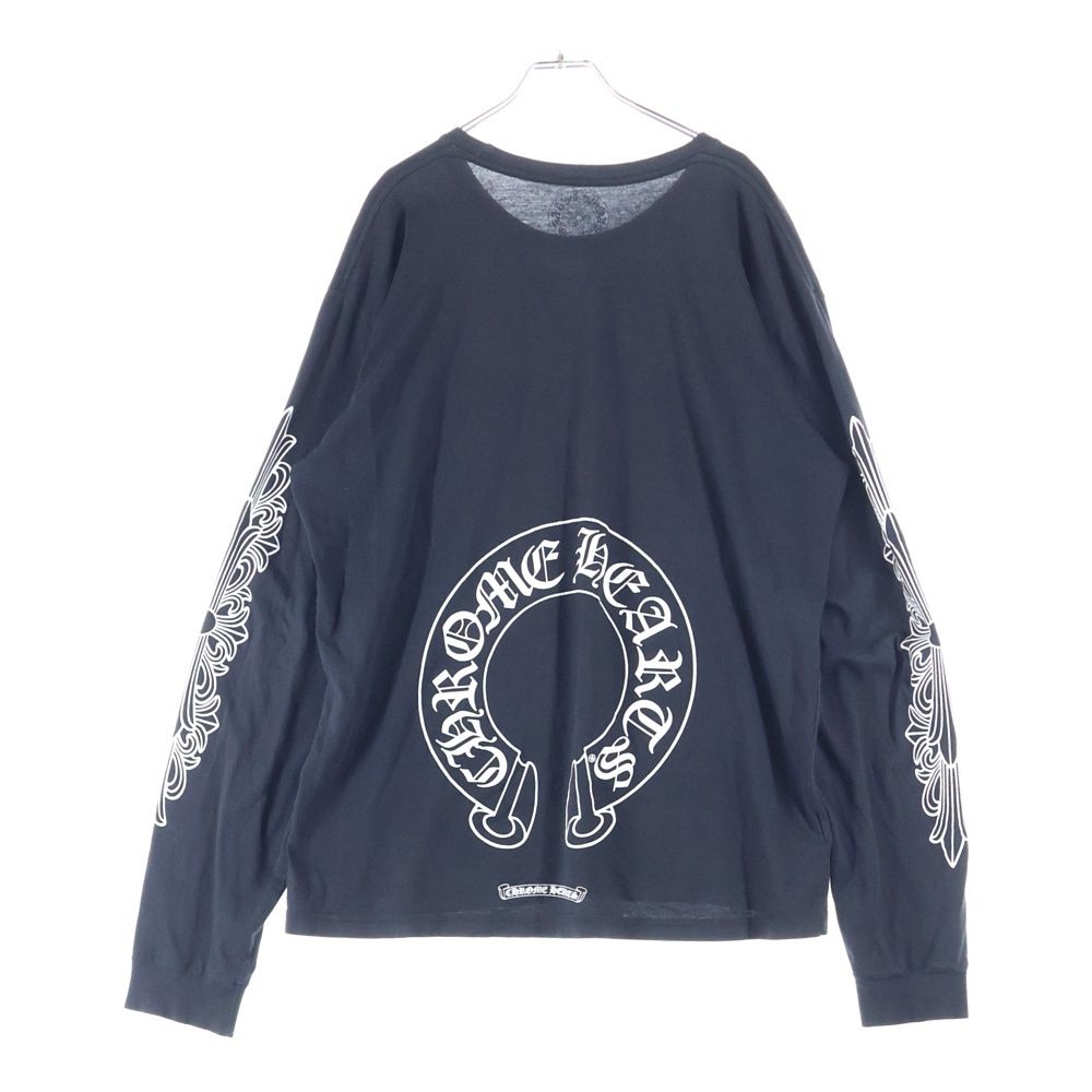 CHROME HEARTS (クロムハーツ) CH L/S T-SHIRT ホースシュープリント