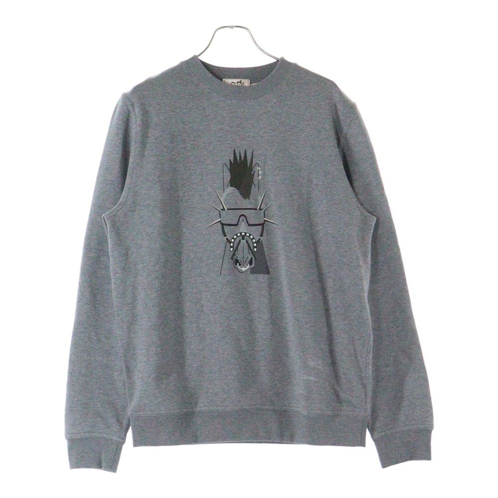 HERMES (エルメス) Punk H Crewneck Sweater パンクHクルーネック長袖