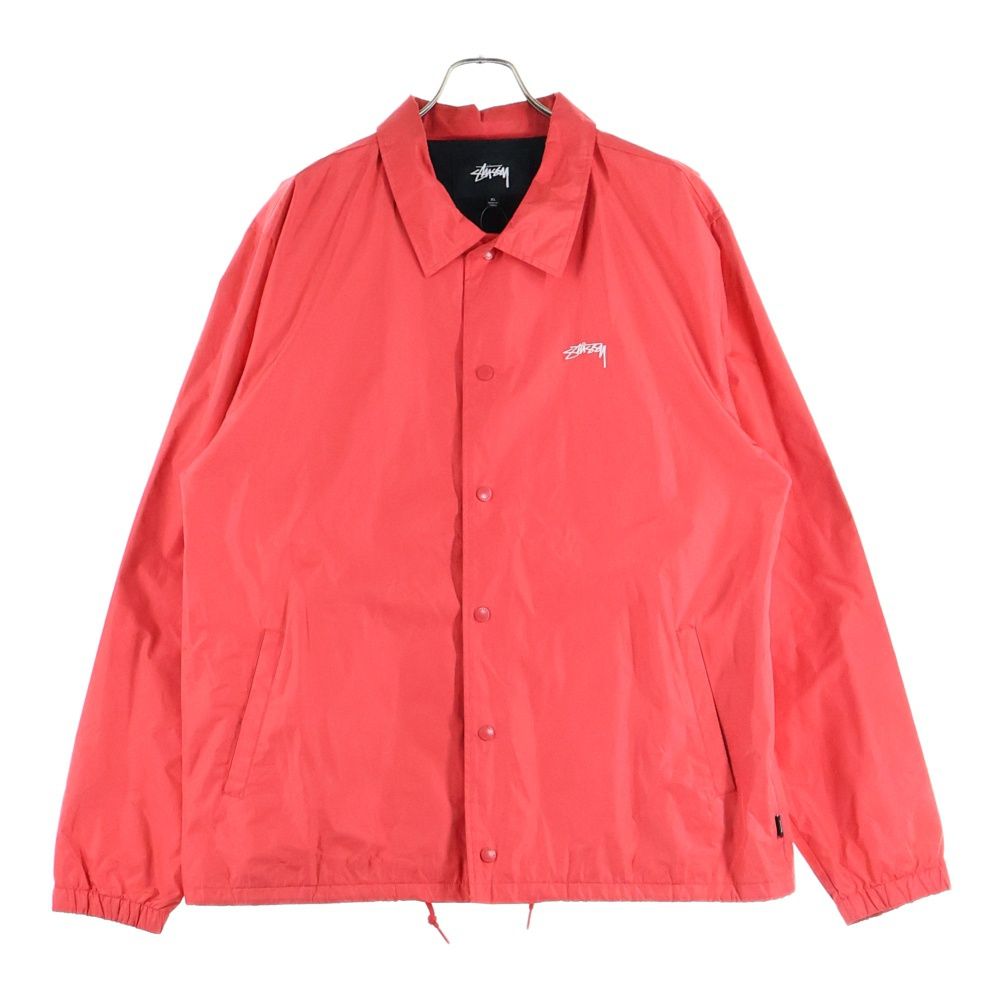 STUSSY (ステューシー) CRUIZE COACH JACKET 115431 ロゴプリント