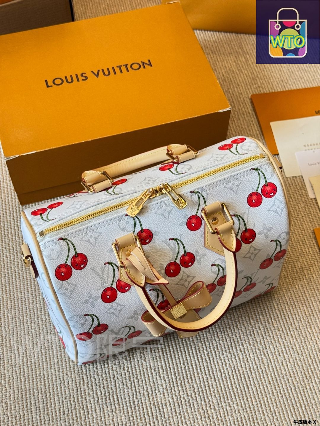 今日特価】Louis Vuitton ルイヴィトン チェリーシリーズスピーディ30
