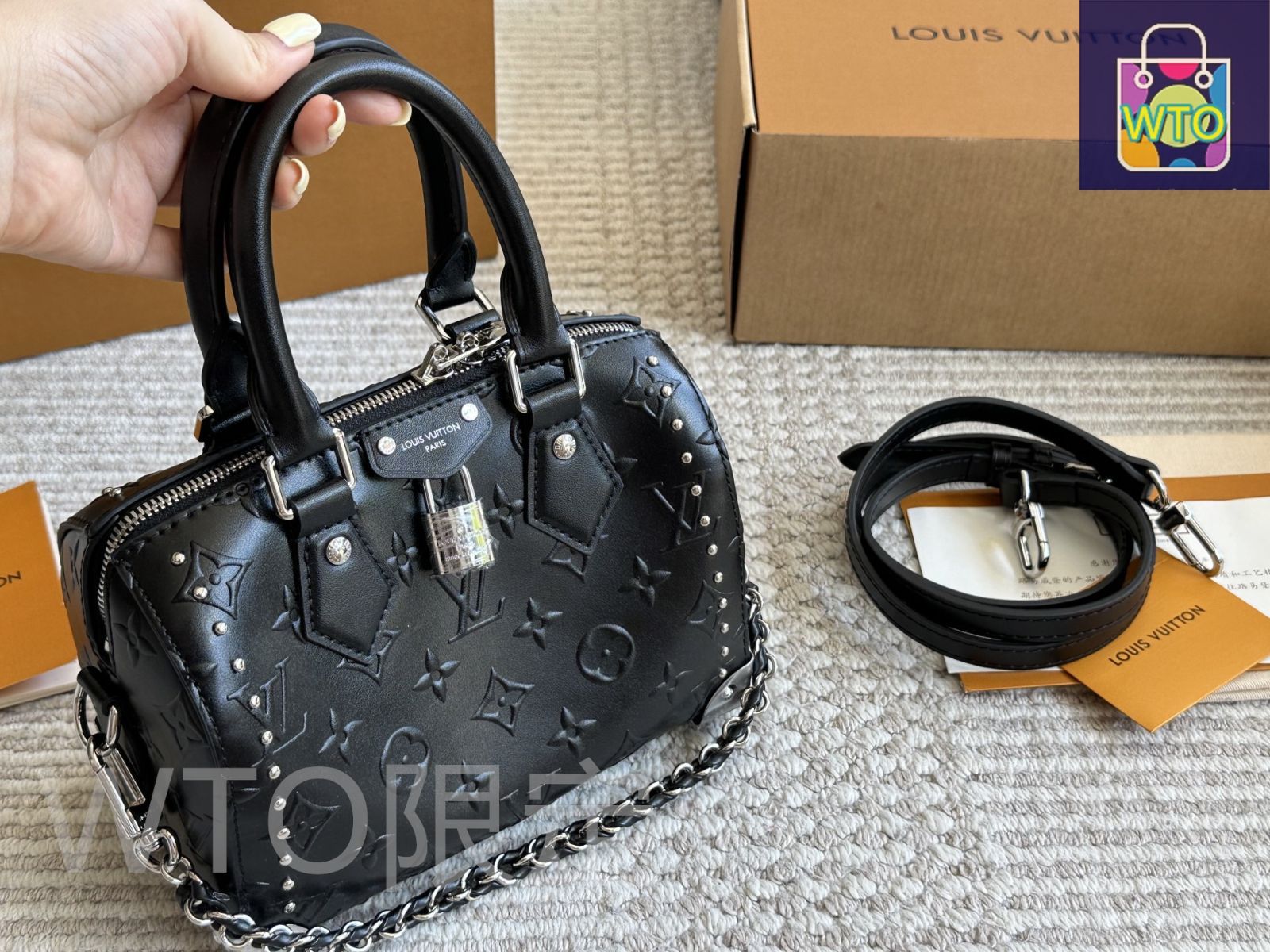 今日特価】Louis Vuitton ルイヴィトン ナノスピーディ オリジナル