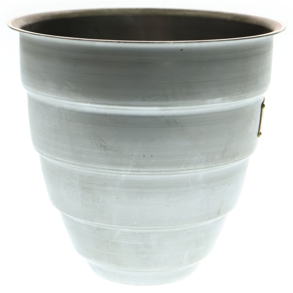 新品 未使用 美品 M&M MASSES 植木鉢 マシス 鉄鉢 m&m (エムアンドエム) ×MASSES POT TYPE 1 - Chrysails STEEL / MEDIUM