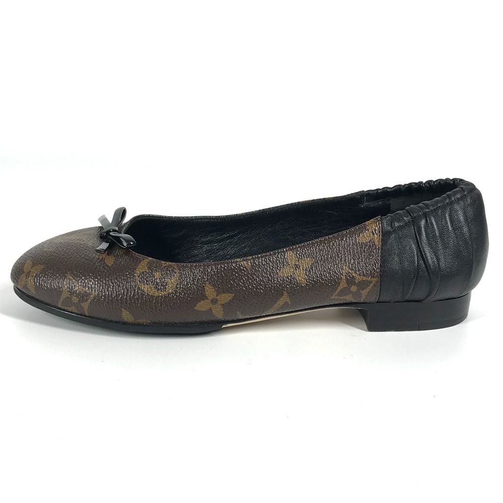 LOUIS VUITTON ルイヴィトン パンプス モノグラム フラットシューズ