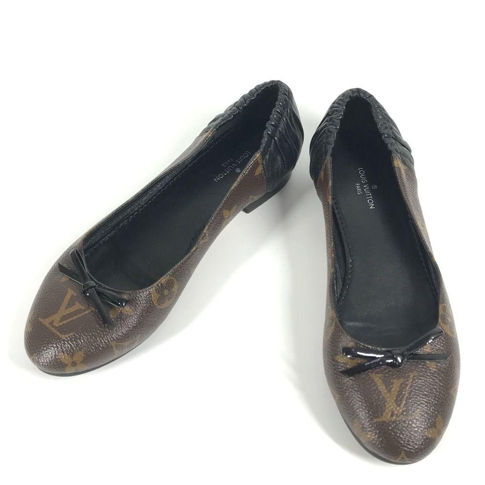 LOUIS VUITTON ルイヴィトン パンプス モノグラム フラットシューズ