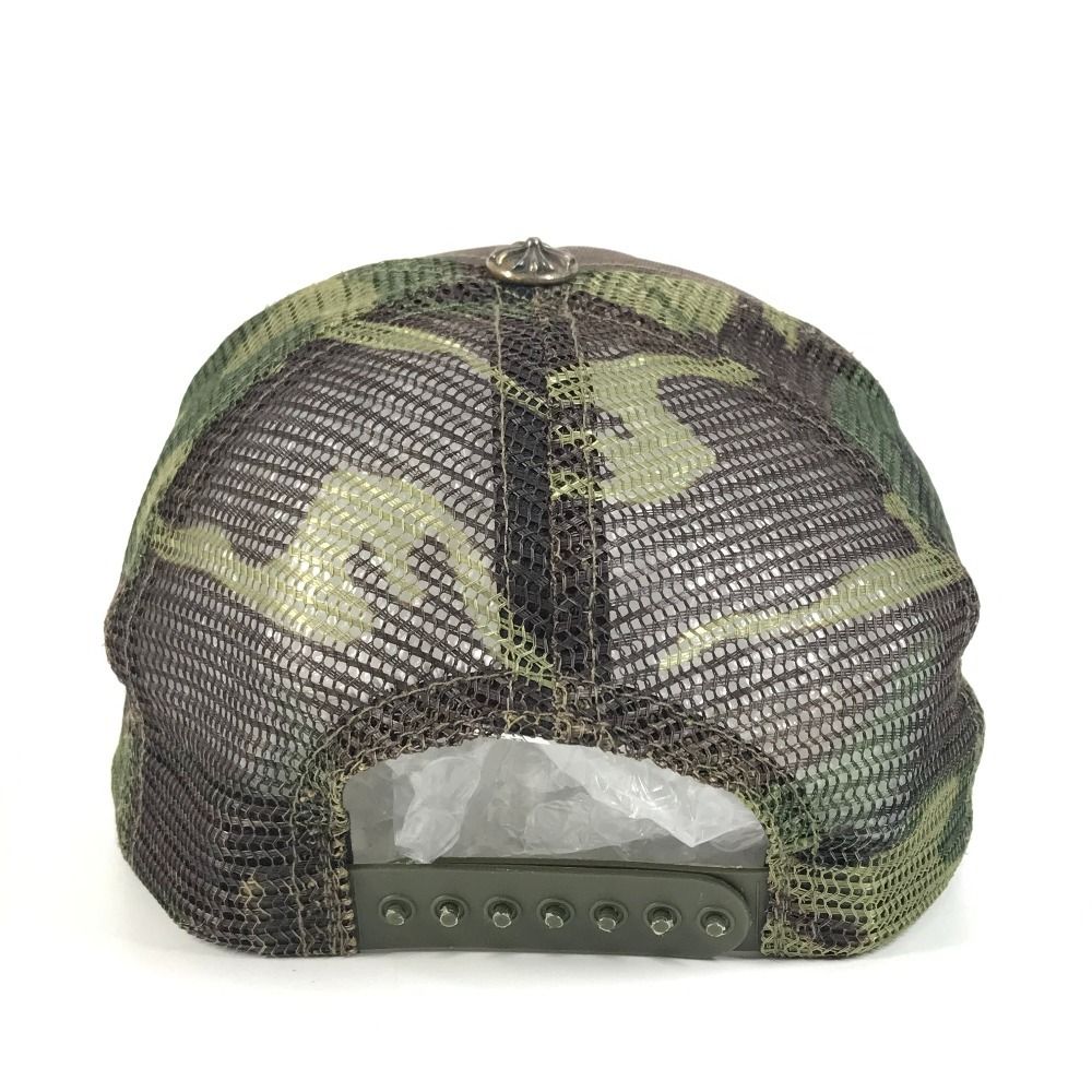 クロムハーツキャップ　カモフラ　迷彩 CHROME HEARTS クロムハーツ キャップ カモフラ 迷彩 ロゴ FUCK