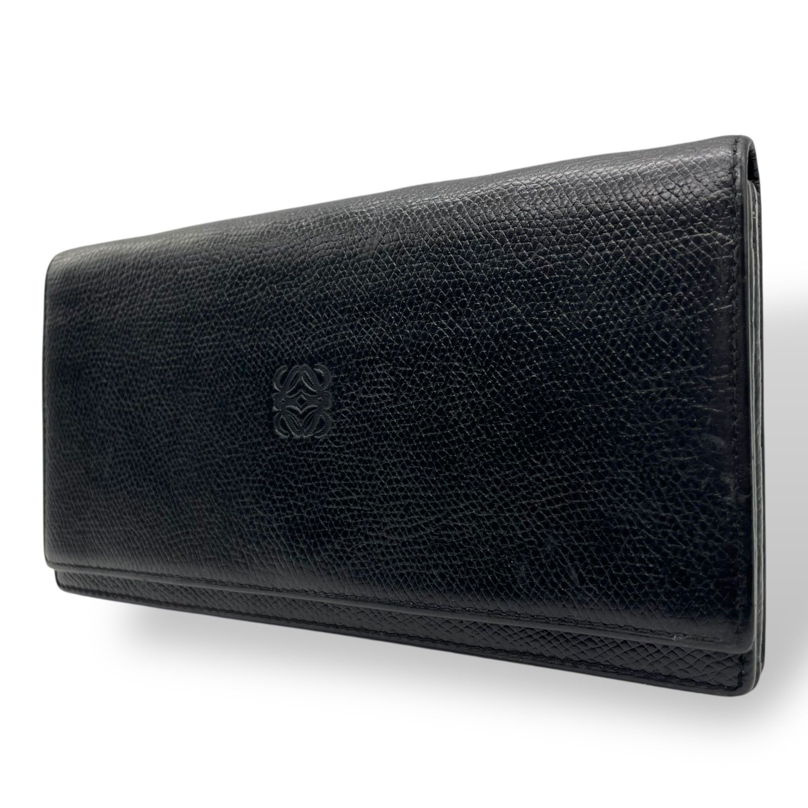 LOEWE ロエベ 二つ折り 長財布 ロングウォレット アナグラム 型