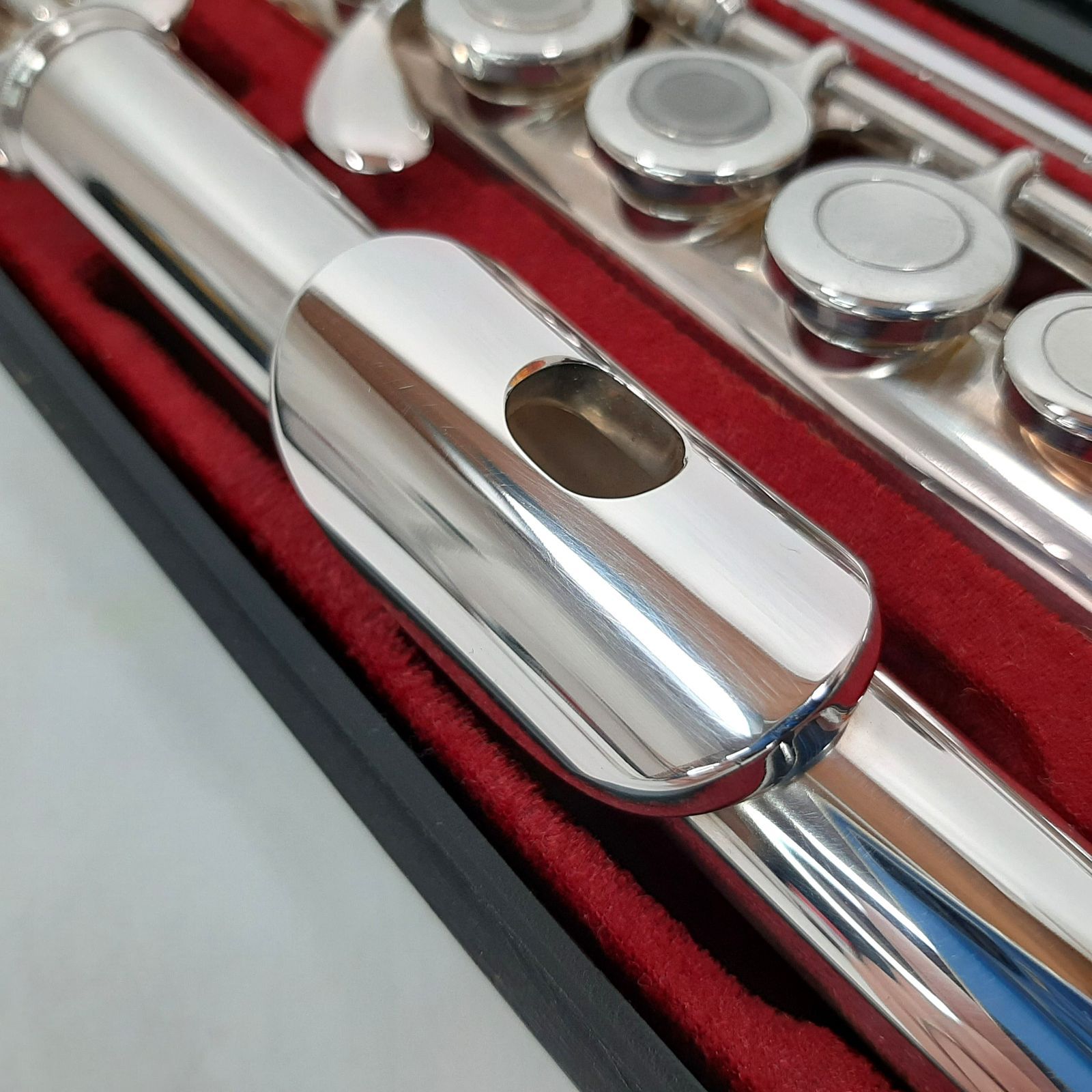 YAMAHA ヤマハ フルート YFL-281S リングキィ インライン 白銅 Eメカ