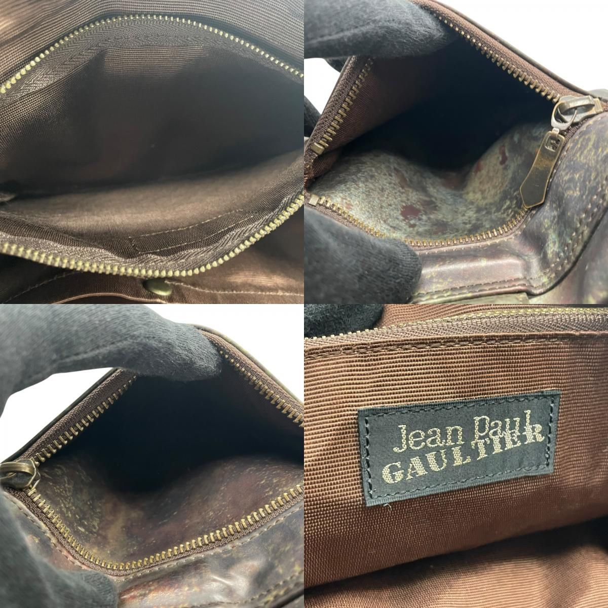 ジャンポールゴルチエ ビジネスバッグ 2WAY ショルダーバッグ V