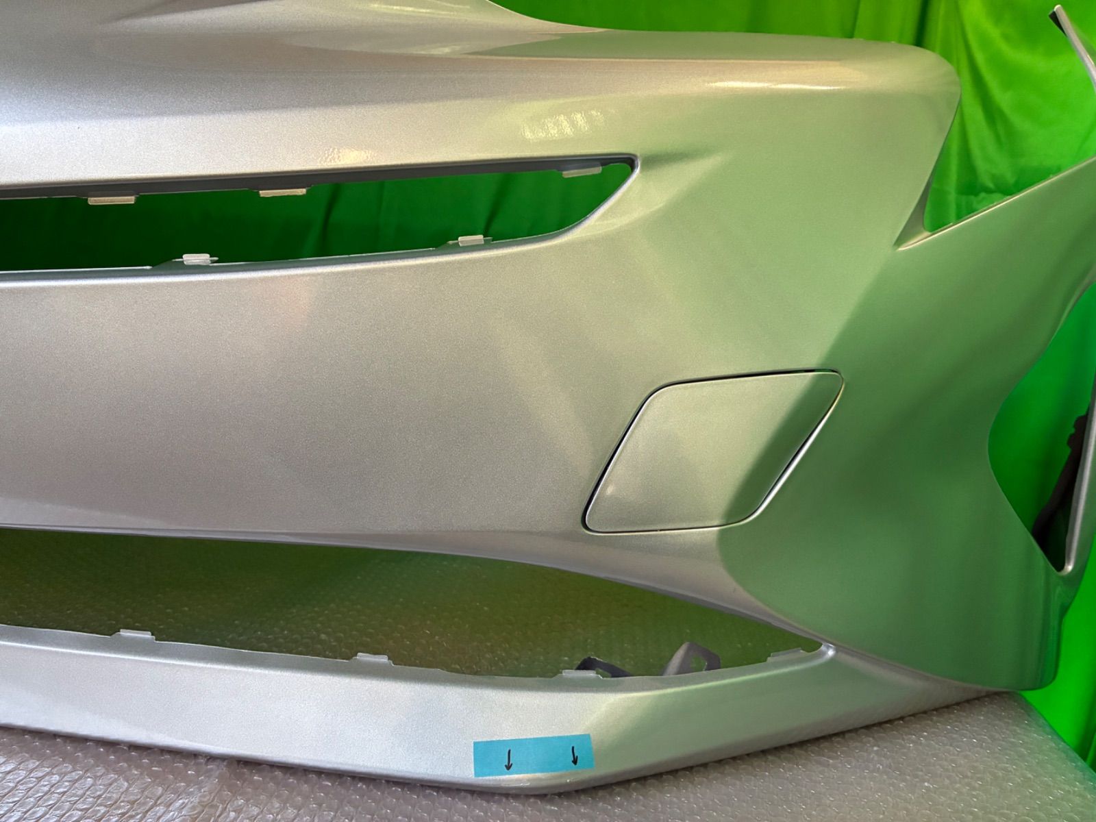 (84)50プリウス　社外前期フロントバンパーフェイス シルバー 84)50プリウス 社外前期フロントバンパーフェイス シルバー 84)50