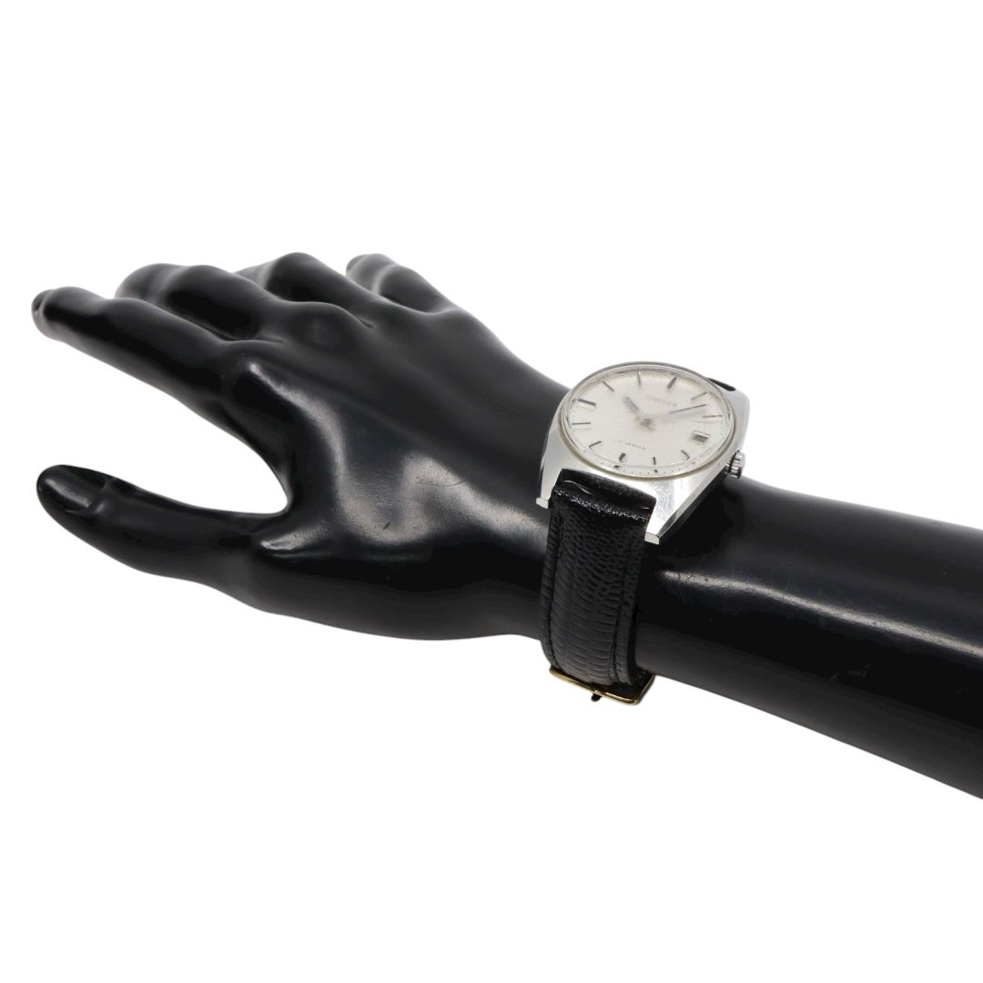 美品】CITIZEN 手巻き 17JEWELS ヴィンテージ デイト付き メンズ  