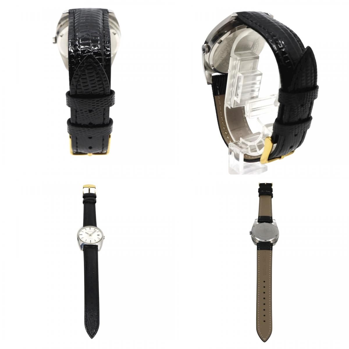 美品】CITIZEN 手巻き 17JEWELS ヴィンテージ デイト付き メンズ  