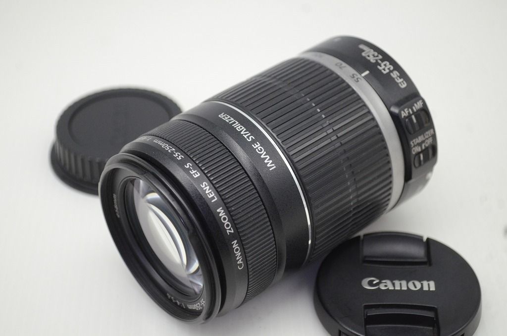 キヤノン CANON EF-S 55-250mm F4-5.6 IS 望遠ズーム #Z2542