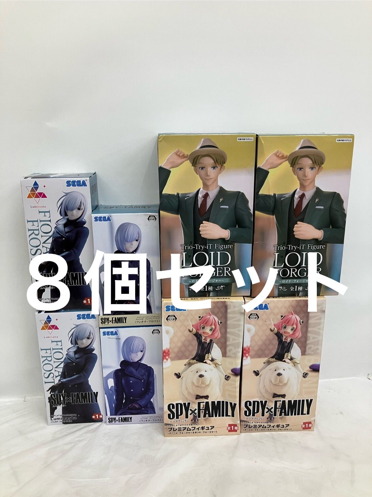 未開封 スパイファミリー フィギュア 8個 LFJ685 f101 - メルカリ